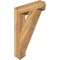 Ekena Millwork Traditional Arts & Crafts Rough Sawn Bracket, Western Red Cedar, 6"W x 28"D x 40"H BKT06X28X40TRA03RWR - alternate 1